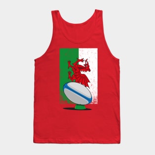 Welsh rugby Union Tank Top